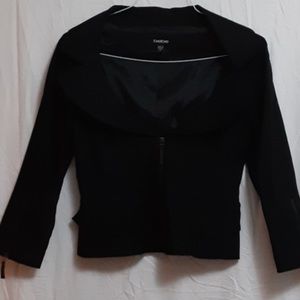 Bebe Zip Front Blazer